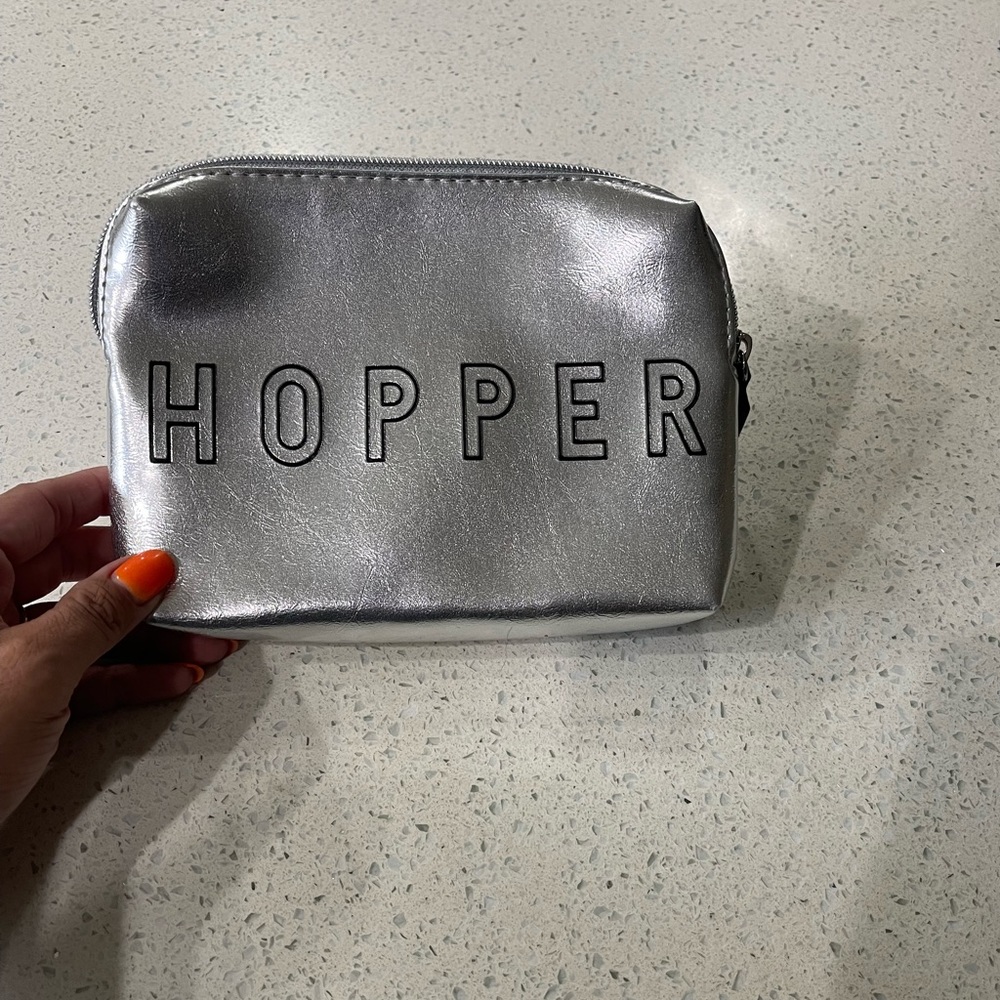 Hopper cosmetic pouch